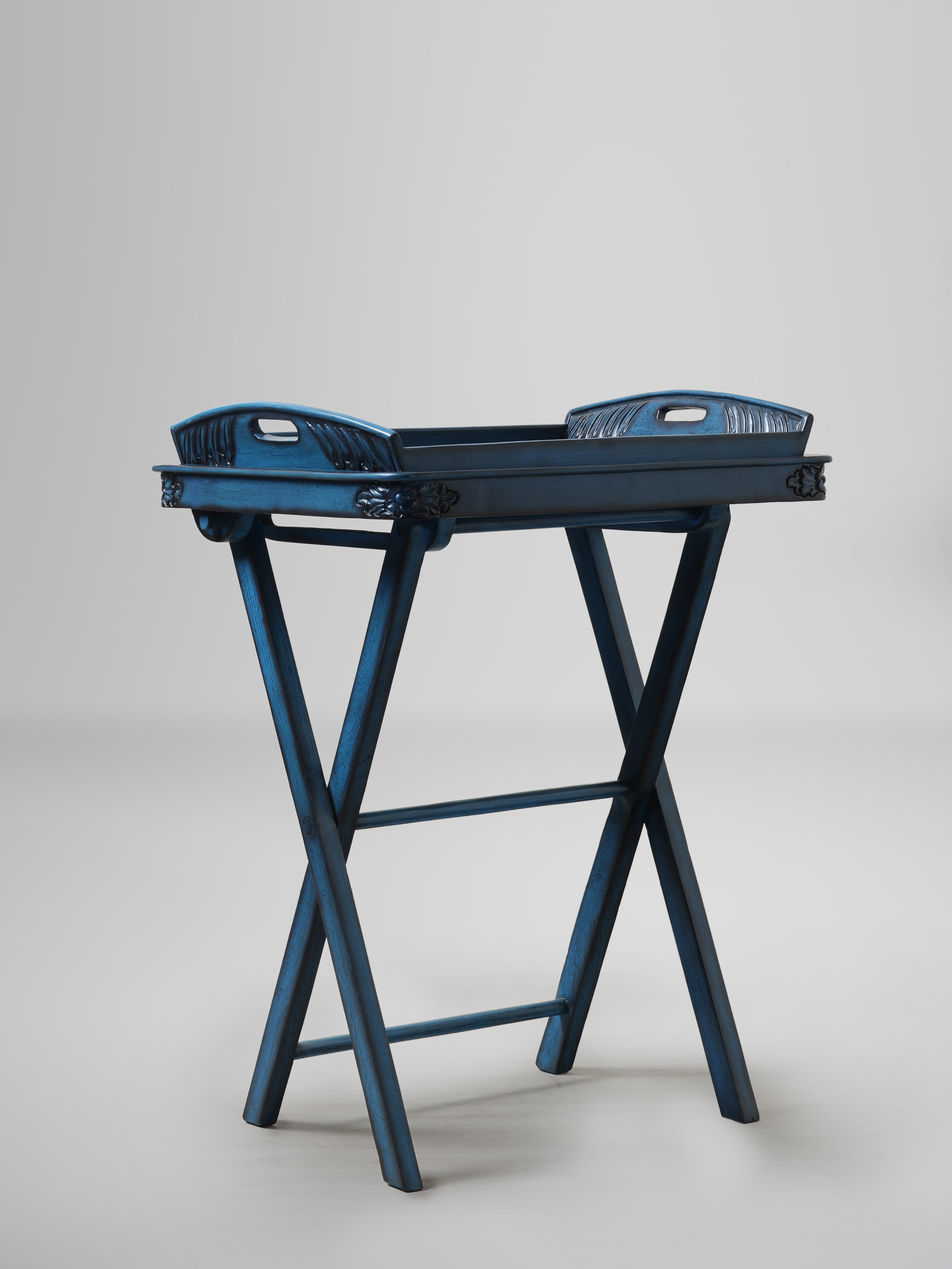 The Large Blue Tray Table