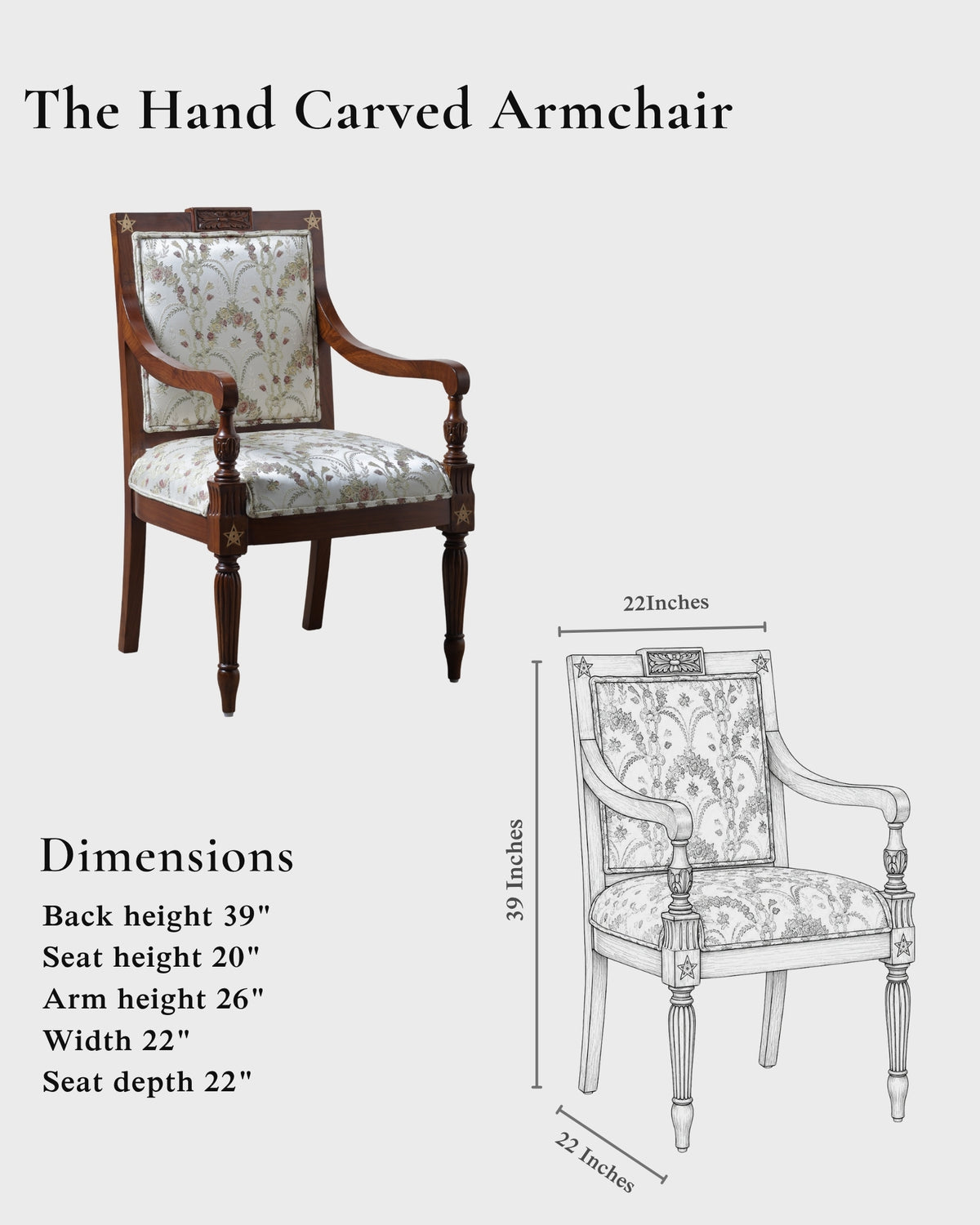 The Hand Carved Armchair