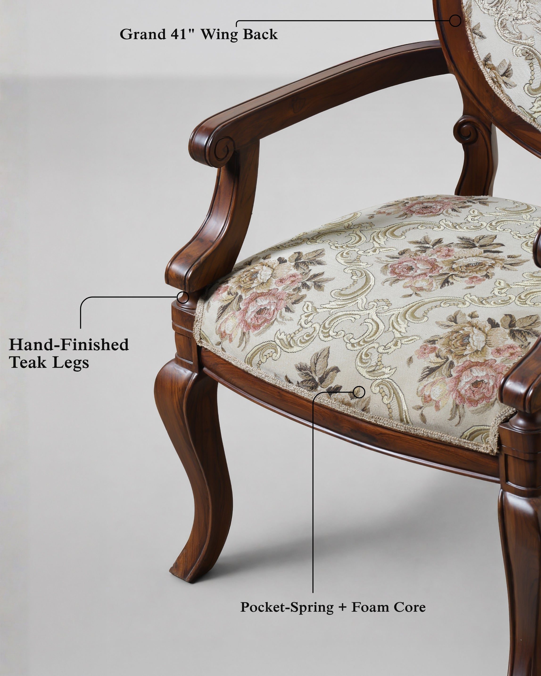 The Classic Oval-Back Armchair