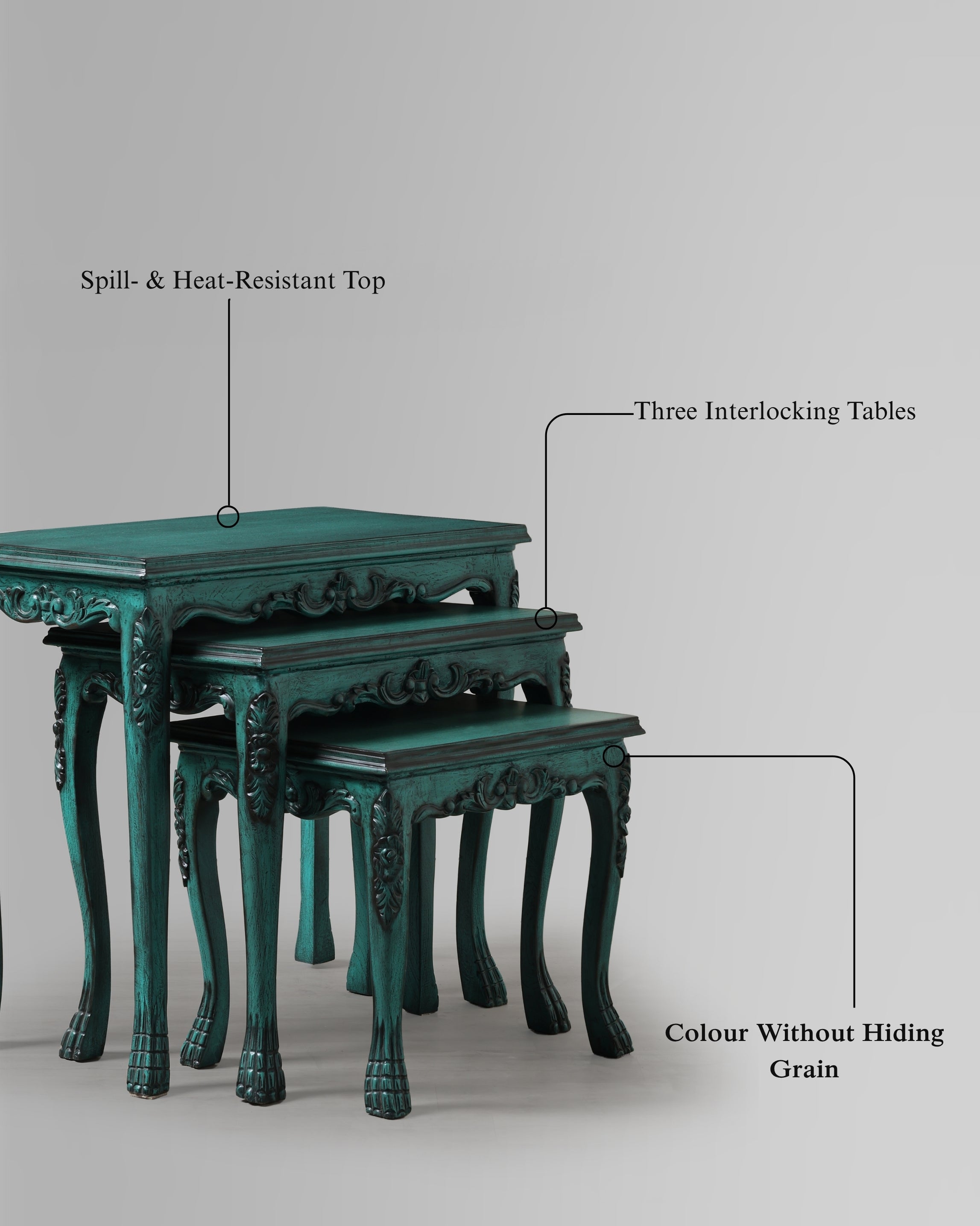 The Green Nesting Trio