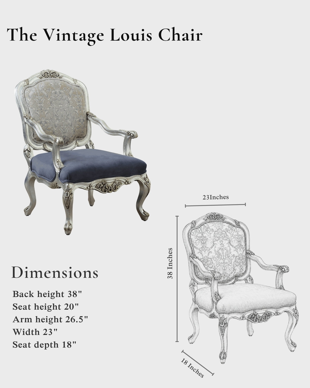 The Vintage Louis Chair
