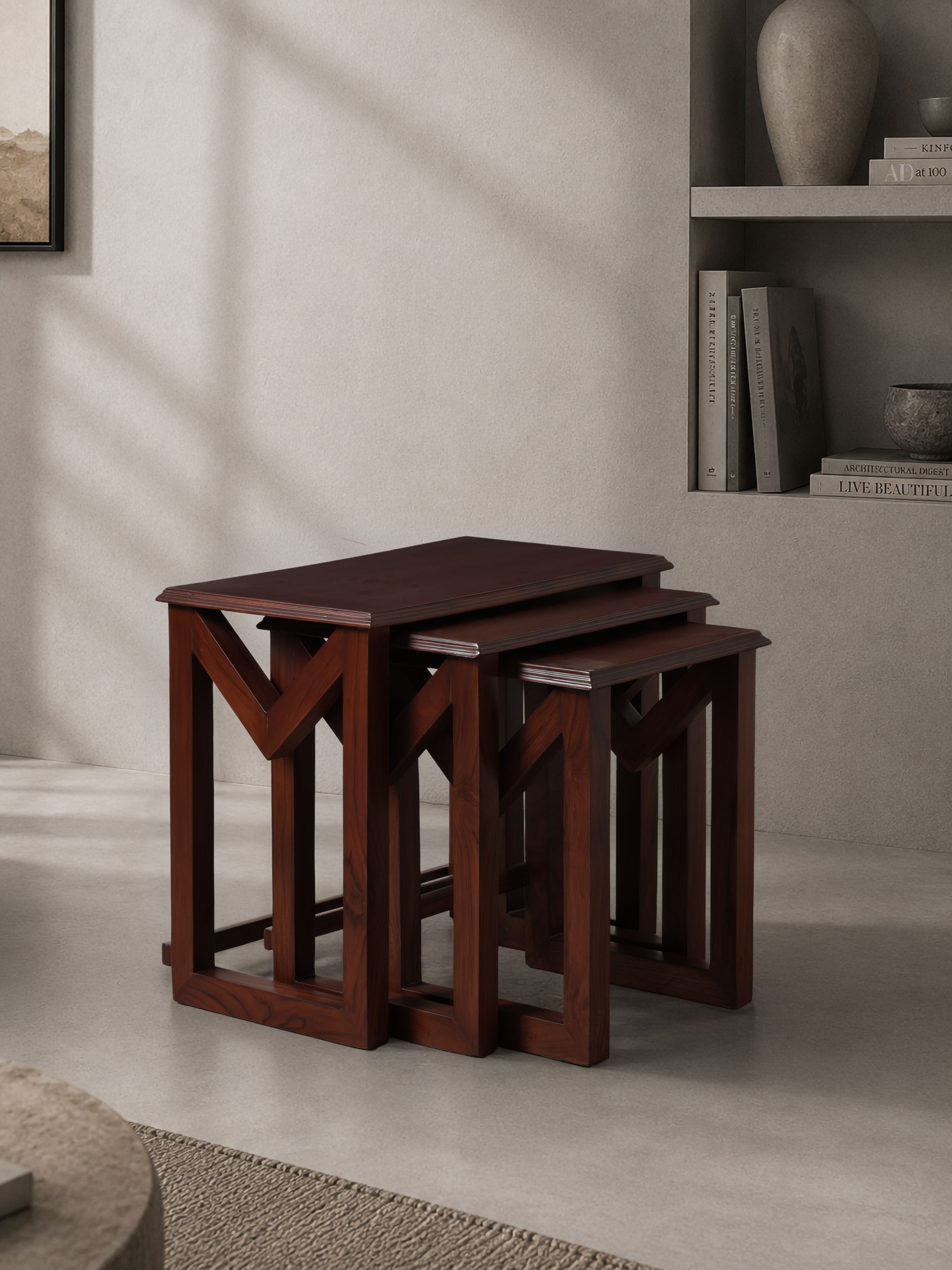 The Classic M-Frame Nesting Tables