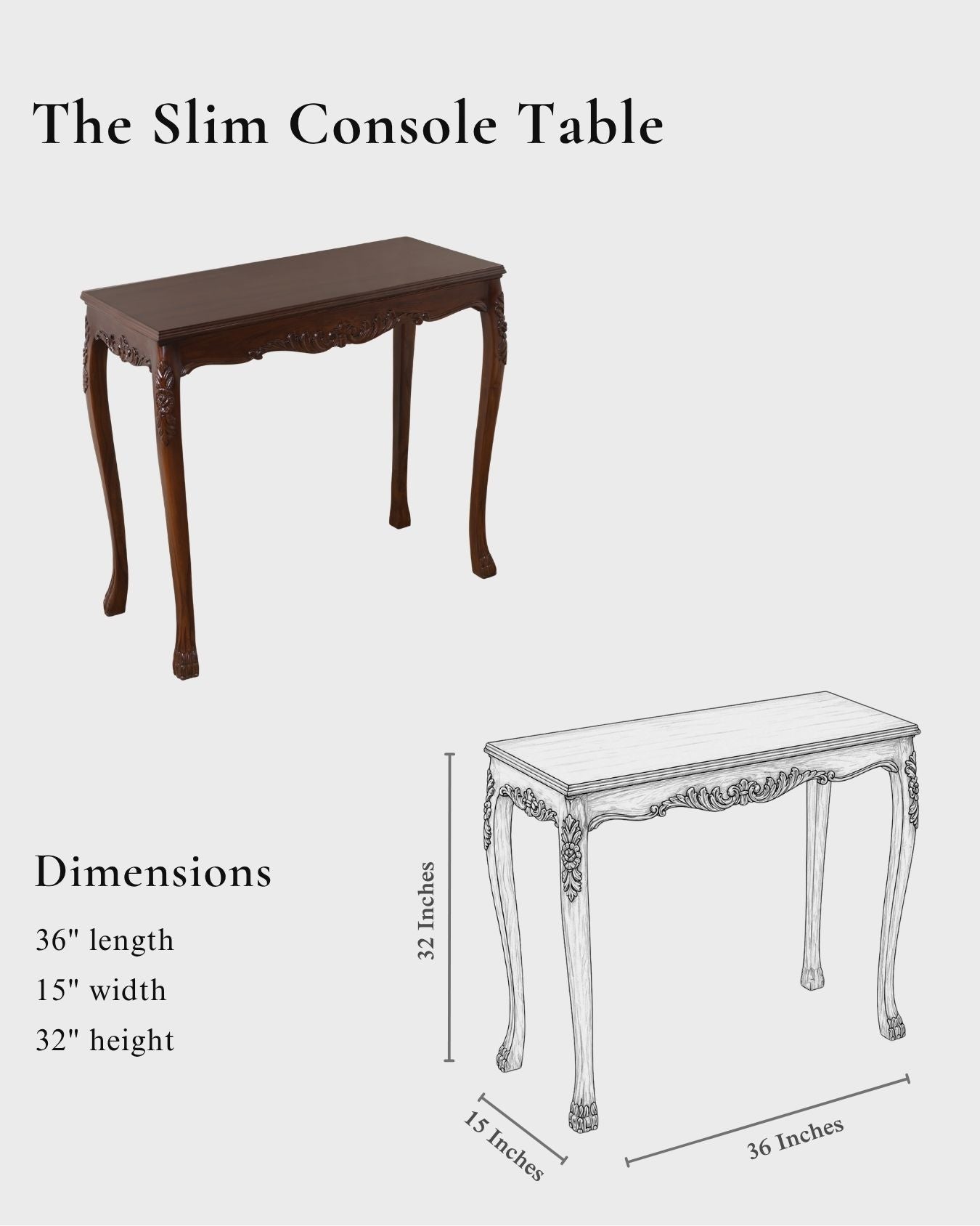 The Slim Console Table