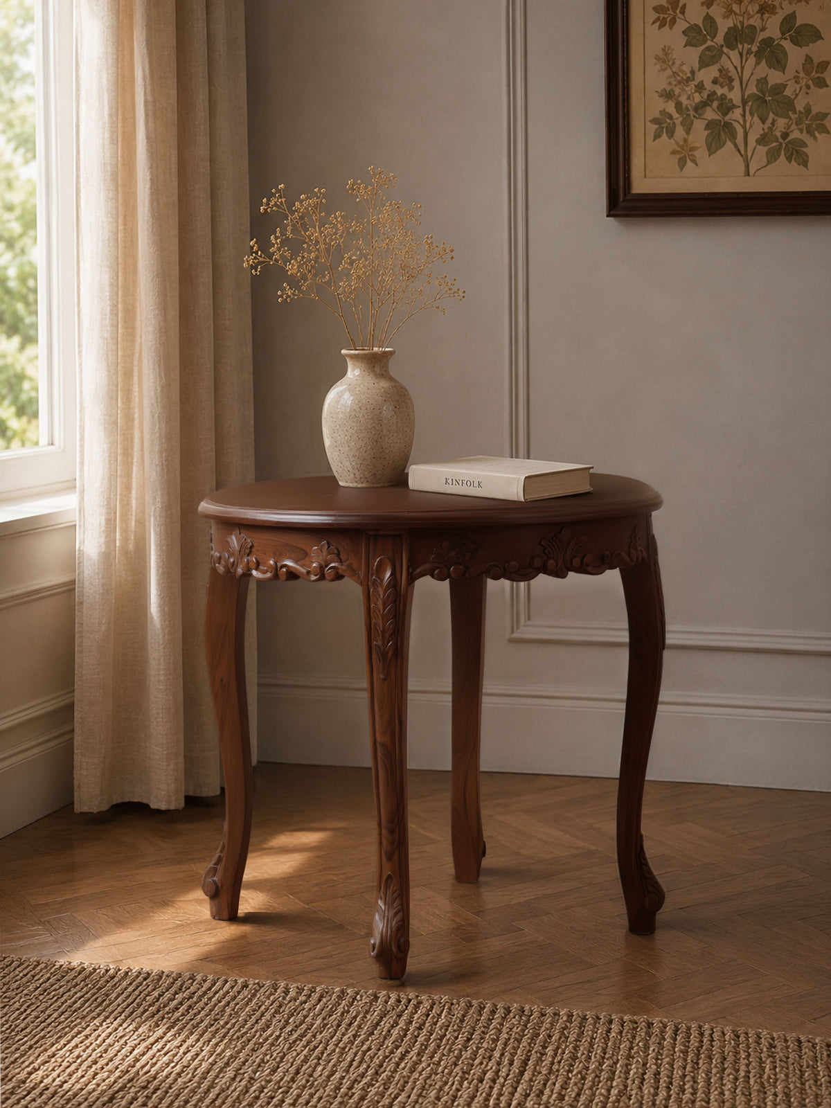The Fluted Column Table