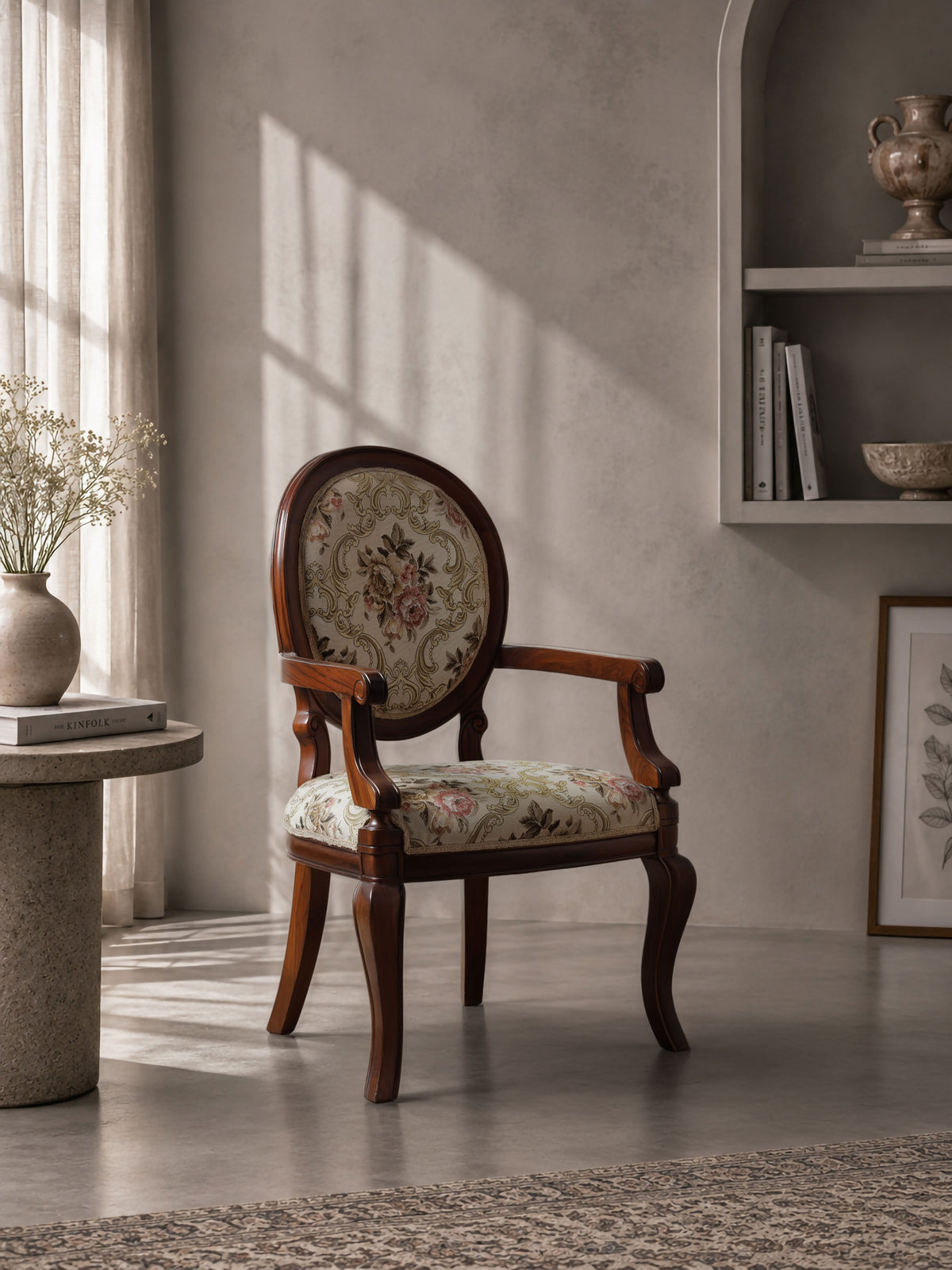 The Classic Oval-Back Armchair
